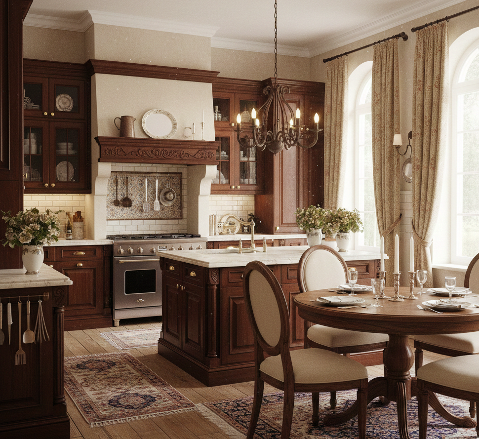 Выбираем материалы для кухни